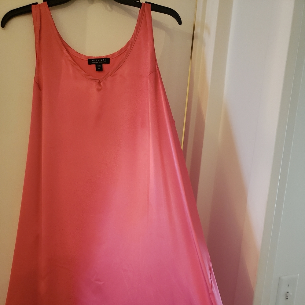 Pink Silk Nightgown